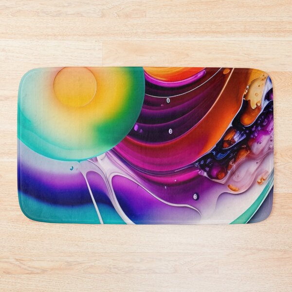 Item preview, Drip into Emotion: A Colorful Abstract Exploration Colorful abstract fluid patterns 25 designed and sold by vishalraifx.