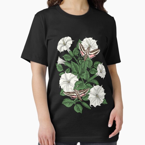 Item preview, Moonflowers and sphinx moths designed and sold by Katerina Mitkova Kirilova.
