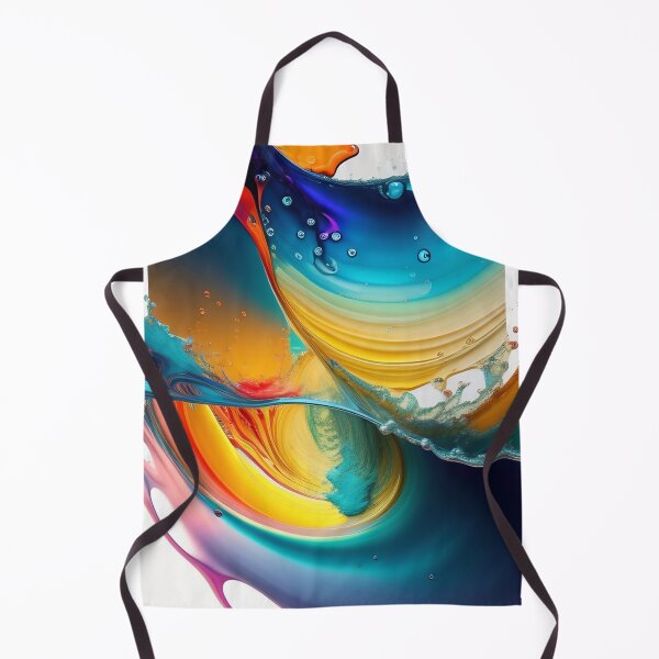 Item preview, Drip into Emotion: A Colorful Abstract Exploration Colorful abstract fluid patterns 26 designed and sold by vishalraifx.