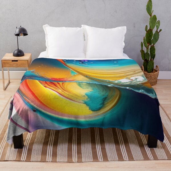 Item preview, Drip into Emotion: A Colorful Abstract Exploration Colorful abstract fluid patterns 26 designed and sold by vishalraifx.