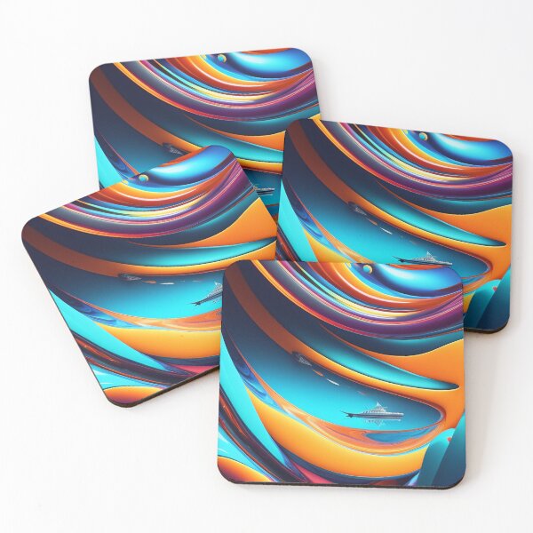 Item preview, Drip into Emotion: A Colorful Abstract Exploration Colorful abstract fluid patterns 27 designed and sold by vishalraifx.