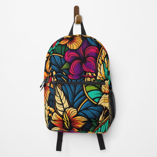 Item preview, Colourful bold tropical flower pattern #8 designed and sold by Christolamber.
