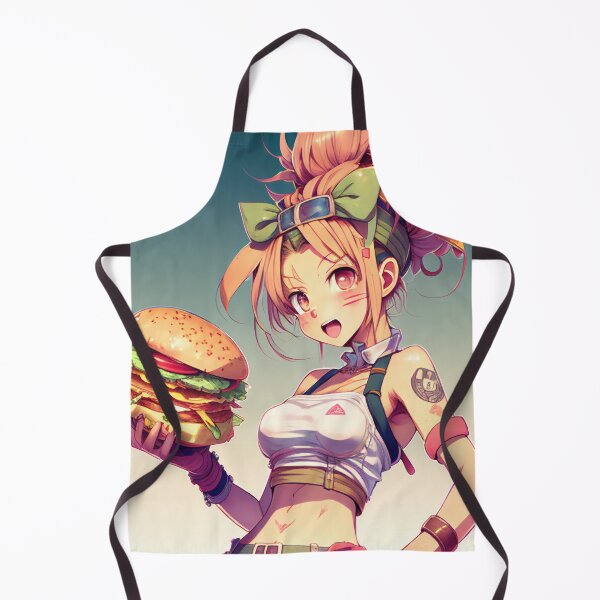 Item preview, Anime Girl Eating Burger designed and sold by Odd World.