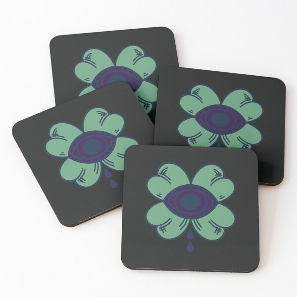 Item preview, Indigo Eye Clover Doodle designed and sold by SilverAndGolden.