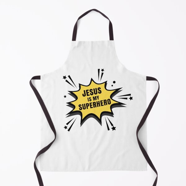 Item preview, JESUS IS MY SUPERHERO - christian quote designed and sold by KatisDesign.