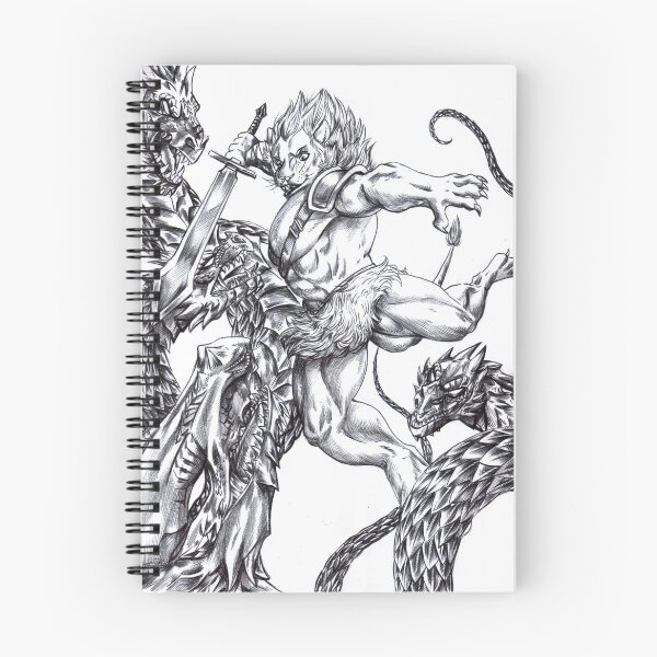 Item preview, Slaying the hydra (BW) designed and sold by Furiarossa.