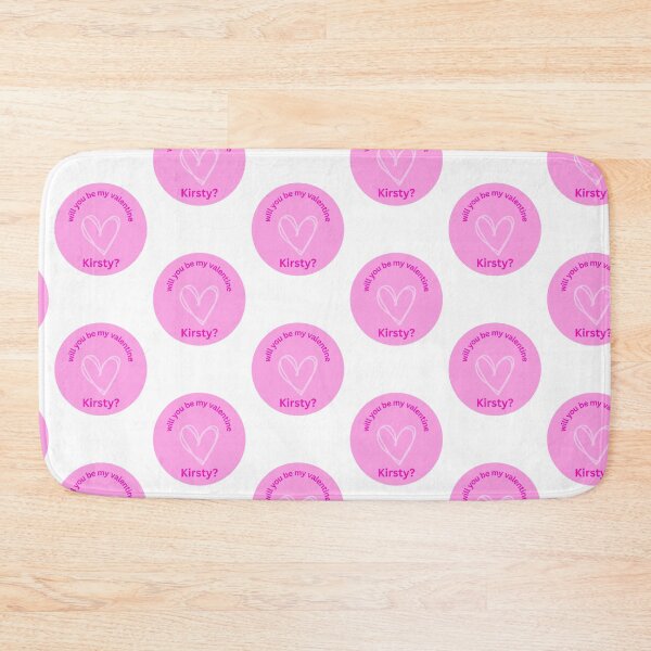 Item preview, Will you be my valentine Kirsty? designed and sold by Peachy-Draws.