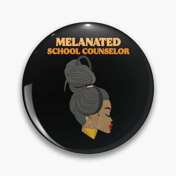 Item preview, Melanated School Counselor Black Educators Black Pride Month Gift designed and sold by TMelonShop.