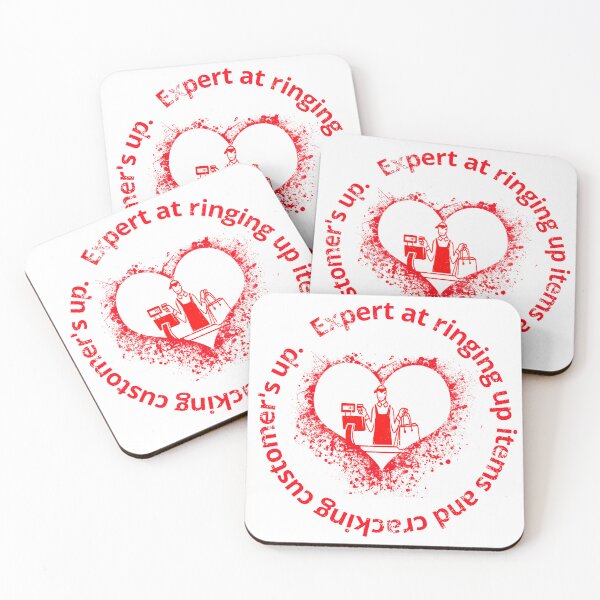 Item preview, Cashier Valentines Day Gift Idea With Funny Description designed and sold by Goldbergg.