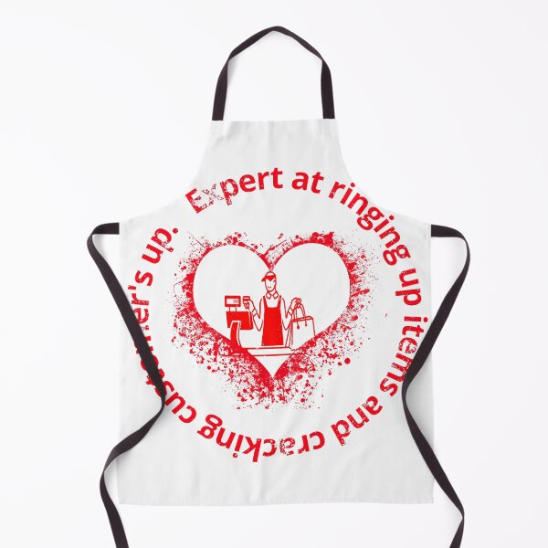 Item preview, Cashier Valentines Day Gift Idea With Funny Description designed and sold by Goldbergg.