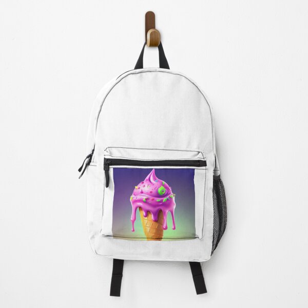 Item preview, The Slimey Pink Ice Cream designed and sold by CreepyDesigns.