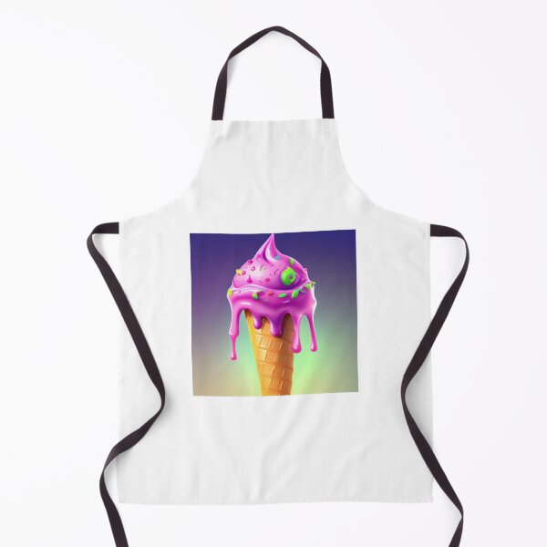 Item preview, The Slimey Pink Ice Cream designed and sold by CreepyDesigns.