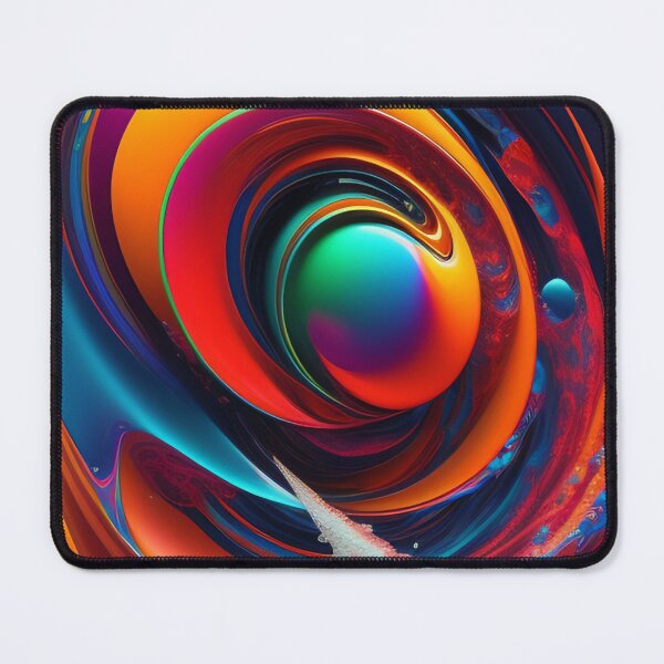 Item preview, Drip into Emotion: A Colorful Abstract Exploration Colorful abstract fluid patterns 29 designed and sold by vishalraifx.