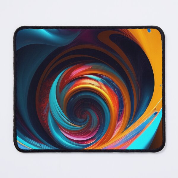 Item preview, Drip into Emotion: A Colorful Abstract Exploration Colorful abstract fluid patterns 30 designed and sold by vishalraifx.