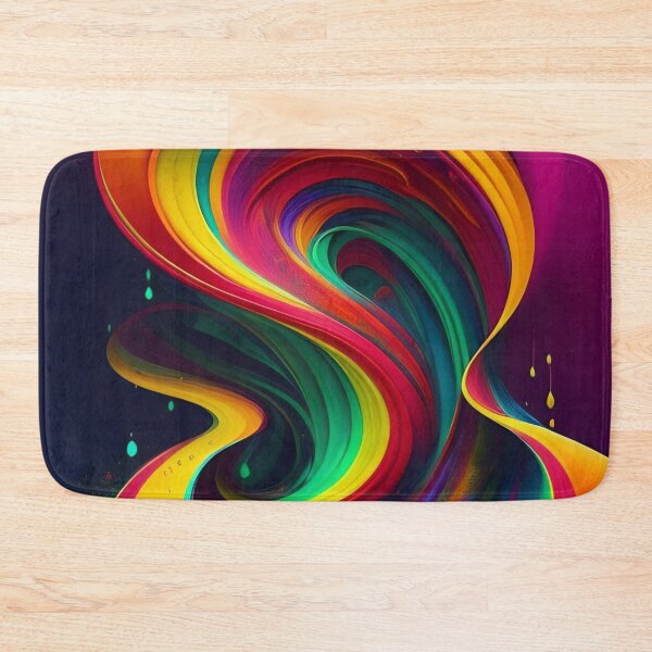Item preview, Drip into Emotion: A Colorful Abstract Exploration Colorful abstract fluid patterns 31 designed and sold by vishalraifx.