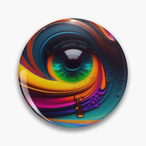 Item preview, Drip into Emotion: A Colorful Abstract Exploration Colorful abstract fluid patterns 32 designed and sold by vishalraifx.