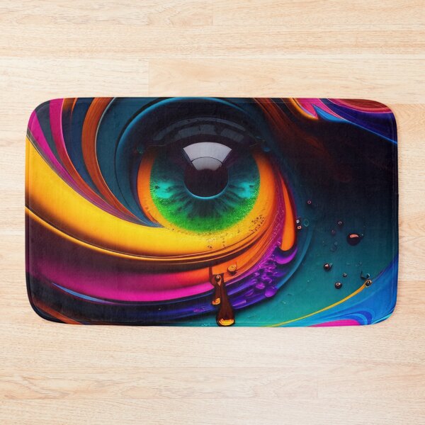 Item preview, Drip into Emotion: A Colorful Abstract Exploration Colorful abstract fluid patterns 32 designed and sold by vishalraifx.