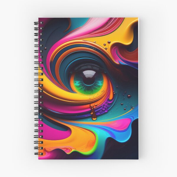 Item preview, Drip into Emotion: A Colorful Abstract Exploration Colorful abstract fluid patterns 32 designed and sold by vishalraifx.