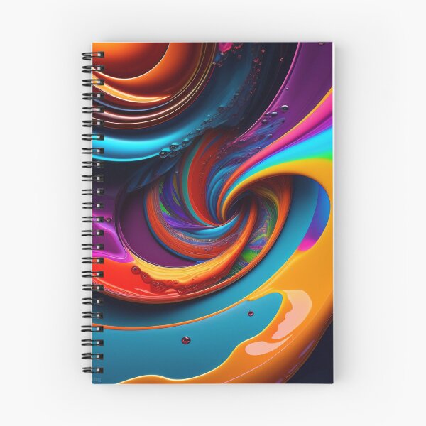 Item preview, Drip into Emotion: A Colorful Abstract Exploration Colorful abstract fluid patterns 33 designed and sold by vishalraifx.