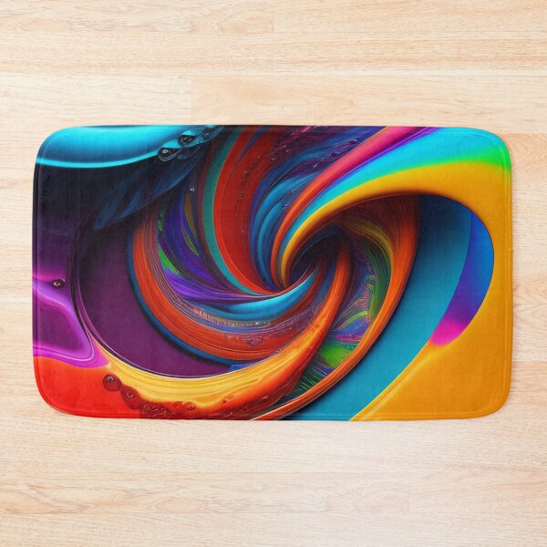 Item preview, Drip into Emotion: A Colorful Abstract Exploration Colorful abstract fluid patterns 33 designed and sold by vishalraifx.