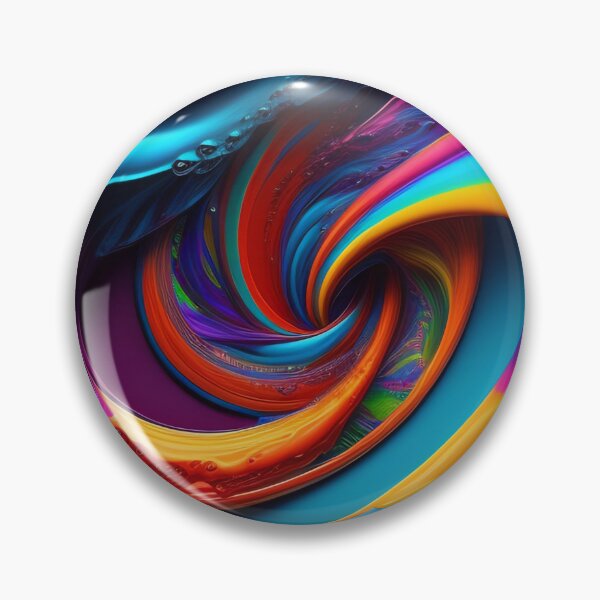 Item preview, Drip into Emotion: A Colorful Abstract Exploration Colorful abstract fluid patterns 33 designed and sold by vishalraifx.