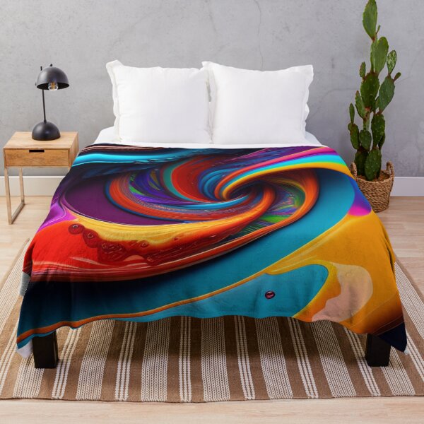 Item preview, Drip into Emotion: A Colorful Abstract Exploration Colorful abstract fluid patterns 33 designed and sold by vishalraifx.