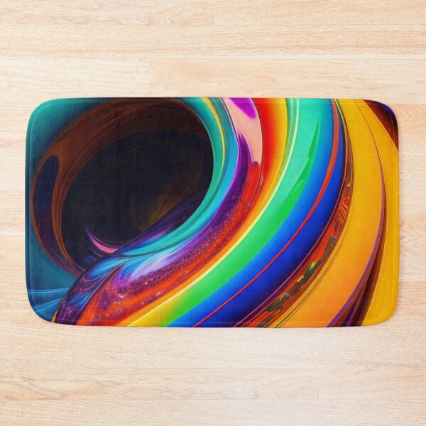 Item preview, Drip into Emotion: A Colorful Abstract Exploration Colorful abstract fluid patterns 34 designed and sold by vishalraifx.