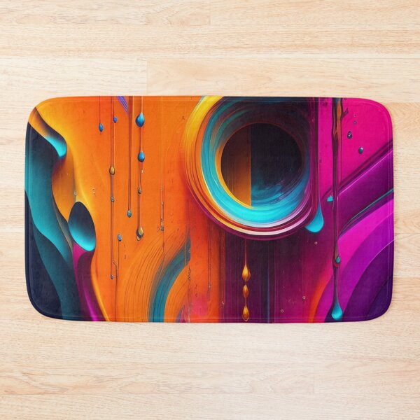 Item preview, Drip into Emotion: A Colorful Abstract Exploration Colorful abstract fluid patterns 35 designed and sold by vishalraifx.