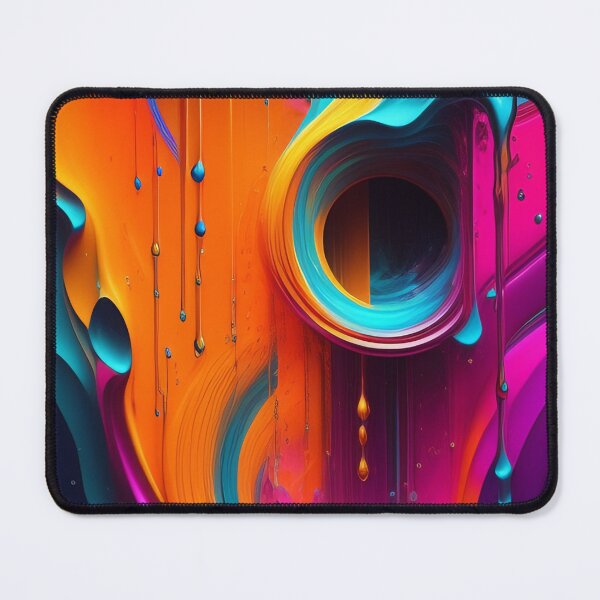 Item preview, Drip into Emotion: A Colorful Abstract Exploration Colorful abstract fluid patterns 35 designed and sold by vishalraifx.