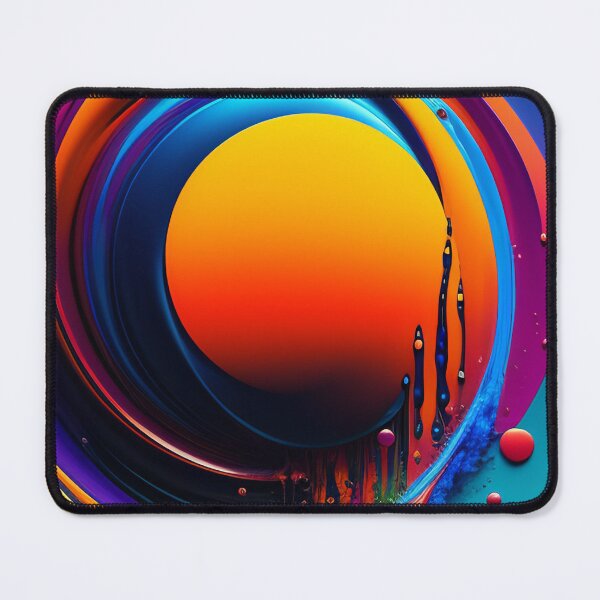 Item preview, Drip into Emotion: A Colorful Abstract Exploration Colorful abstract fluid patterns 36 designed and sold by vishalraifx.