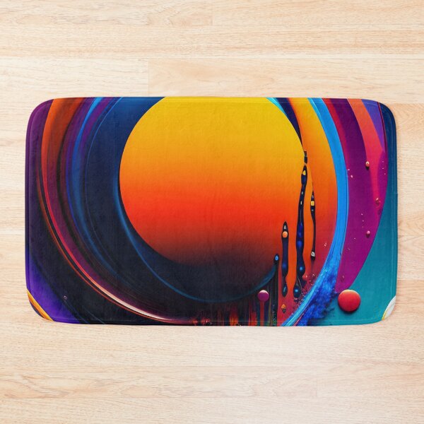 Item preview, Drip into Emotion: A Colorful Abstract Exploration Colorful abstract fluid patterns 36 designed and sold by vishalraifx.