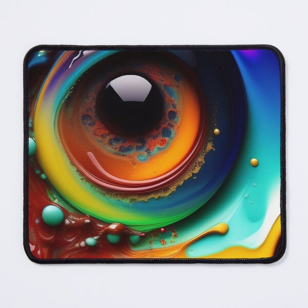 Item preview, Drip into Emotion: A Colorful Abstract Exploration Colorful abstract fluid patterns 38 designed and sold by vishalraifx.