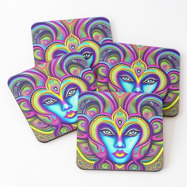 Item preview, Dosed in the Machine (41) - Trippy Psychedelic Sci Fi designed and sold by TheThirdEye.