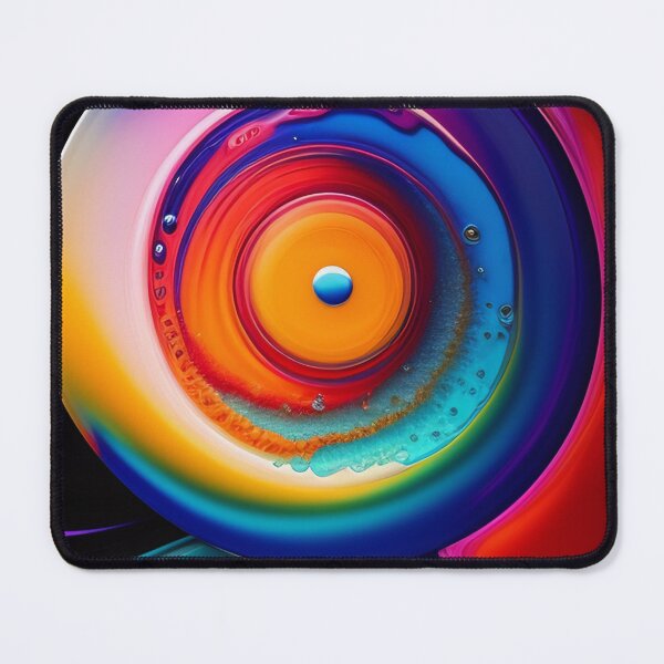 Item preview, Drip into Emotion: A Colorful Abstract Exploration Colorful abstract fluid patterns 40 designed and sold by vishalraifx.
