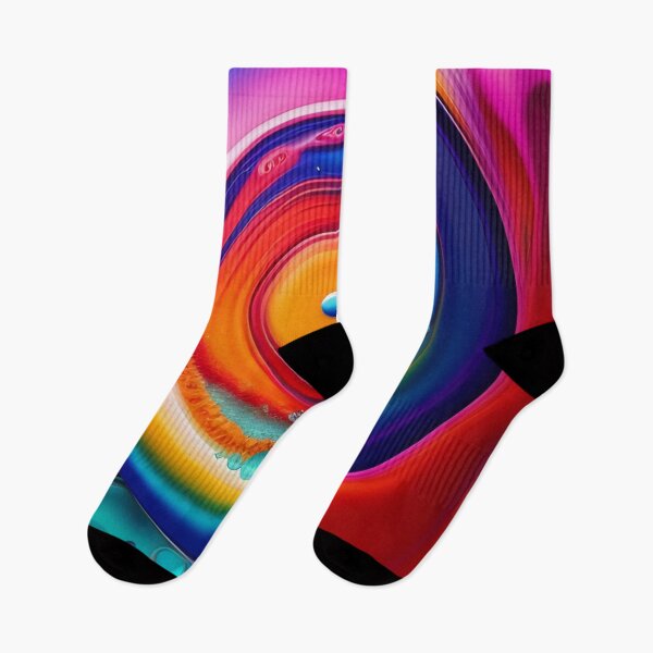 Item preview, Drip into Emotion: A Colorful Abstract Exploration Colorful abstract fluid patterns 40 designed and sold by vishalraifx.