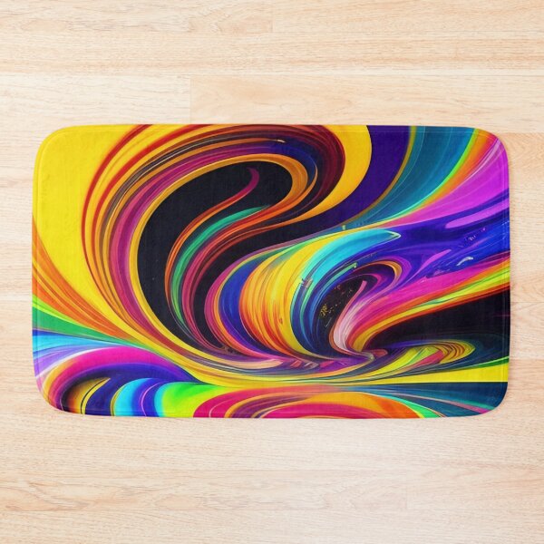 Item preview, Drip into Emotion: A Colorful Abstract Exploration Colorful abstract fluid patterns 41 designed and sold by vishalraifx.