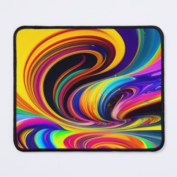 Item preview, Drip into Emotion: A Colorful Abstract Exploration Colorful abstract fluid patterns 41 designed and sold by vishalraifx.