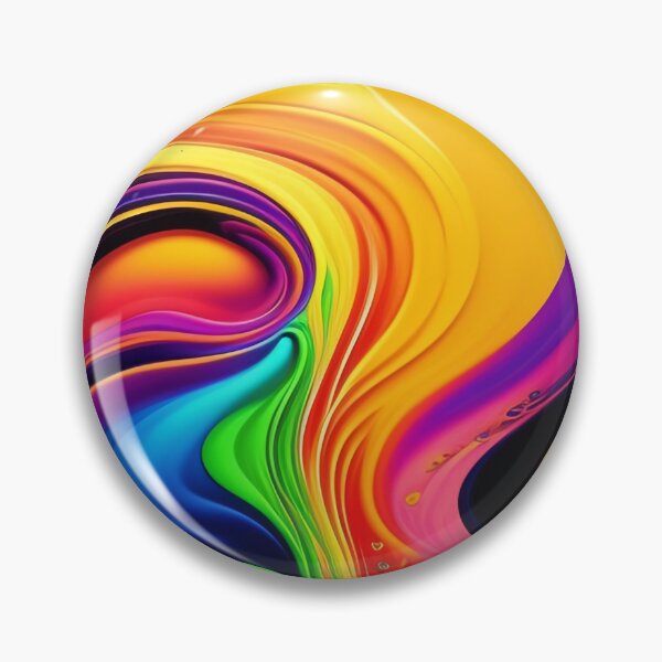 Item preview, Drip into Emotion: A Colorful Abstract Exploration Colorful abstract fluid patterns 42 designed and sold by vishalraifx.