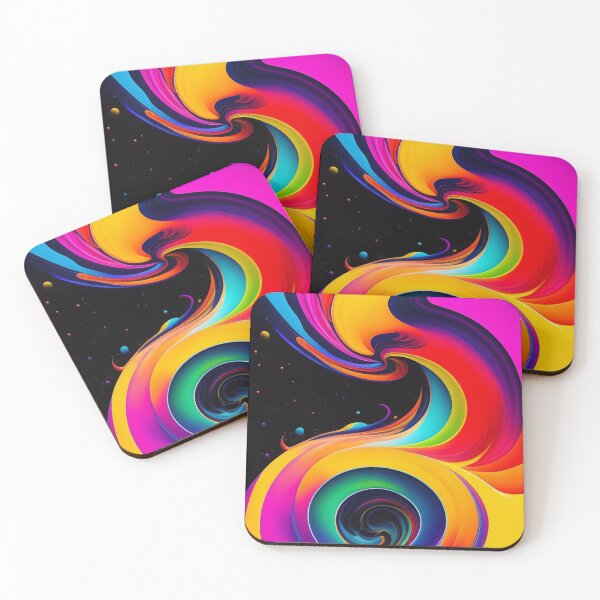 Item preview, Drip into Emotion: A Colorful Abstract Exploration Colorful abstract fluid patterns 43 designed and sold by vishalraifx.