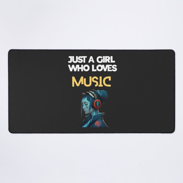 Item preview, Copy of Just a Girl Who Loves Music, Cyberpunk designed and sold by GigaDesigns.