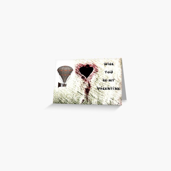 Will You Be My Valentine Greeting Card