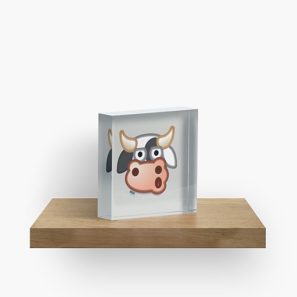 MOO! Acrylic Block