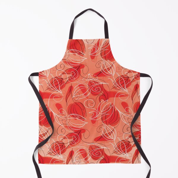 Item preview, Women's dress with a pattern of delicate leaves designed and sold by FunArt4You.