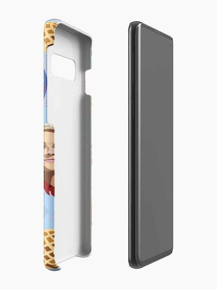 Alternate view of What's Important: Friends, Waffles, and Work Case & Skin for Samsung Galaxy