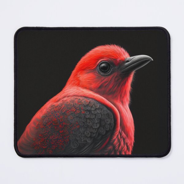 Item preview, rare red bird designed and sold by EdiDeleffe.