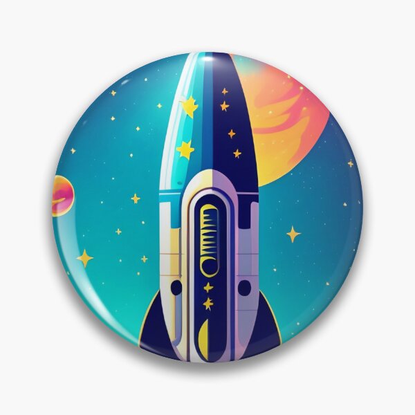 Item preview, A Colorful rocket Abstract Exploration Colorful abstract art illustration 1 designed and sold by vishalraifx.