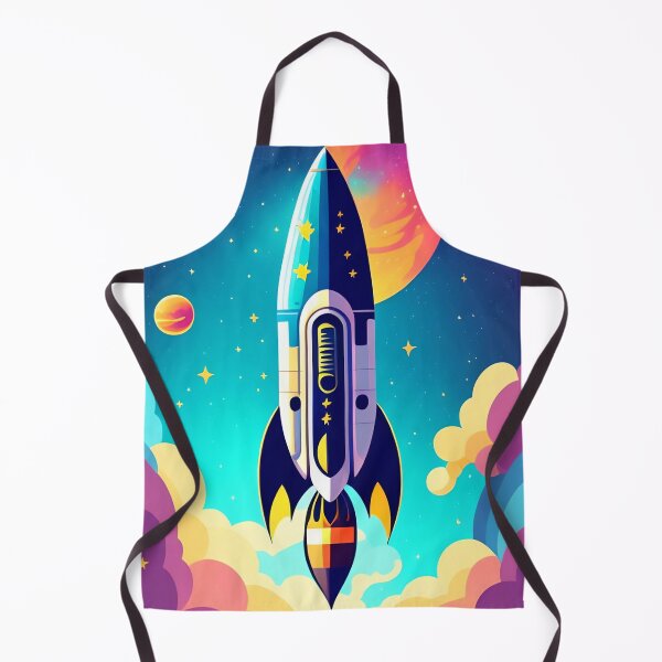 Item preview, A Colorful rocket Abstract Exploration Colorful abstract art illustration 1 designed and sold by vishalraifx.