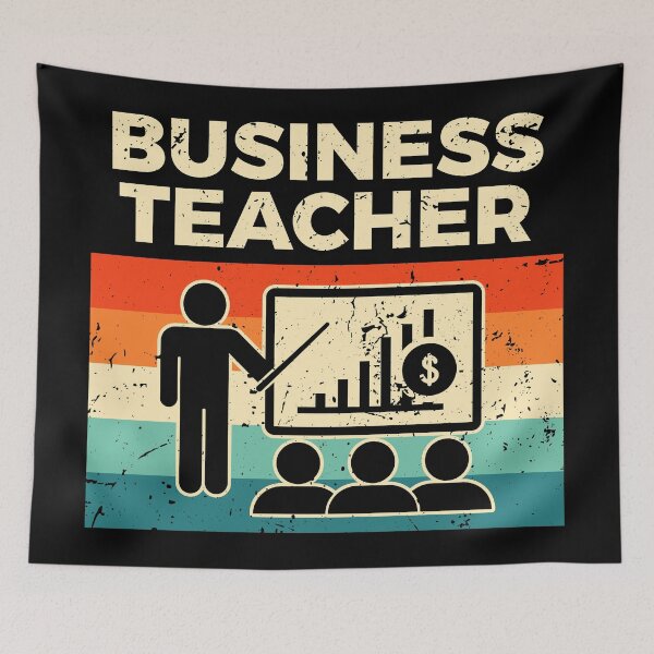 Item preview, Business Teacher Retro Vintage designed and sold by NestaReign.