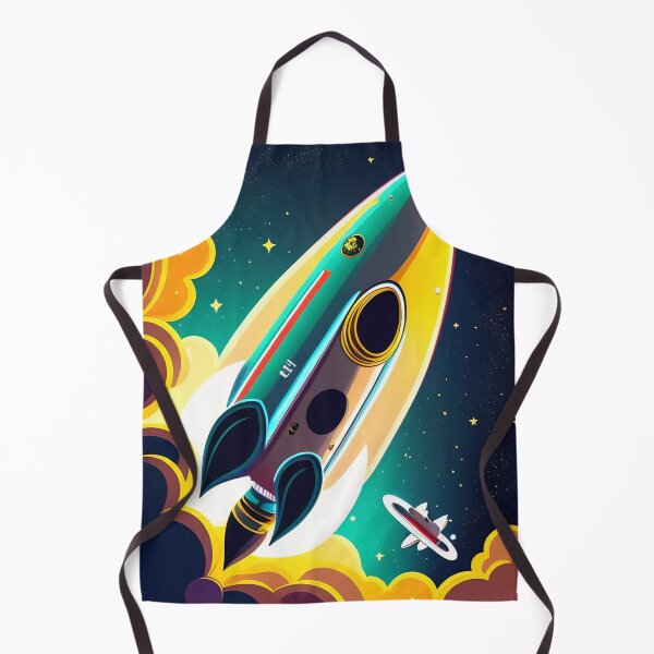 Item preview, A Colorful rocket Abstract Exploration Colorful abstract art illustration 2 designed and sold by vishalraifx.