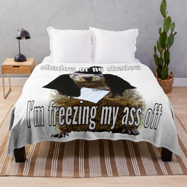 Item preview, Groundhog Day too cold designed and sold by CottagePop.